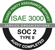 											                                SAE3000 SOC 2 (type Il) akkrediteret		                            								